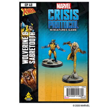 Marvel Crisis Protocol: Wolverine and Sabretooth, engl.