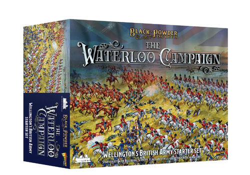 Black Powder Epic Battles: Waterloo - Wellington's British Starter Set, engl.